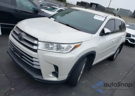 2019 Toyota Highlander Le from USA, damaged, VIN 5TDBZRFH0KS928214